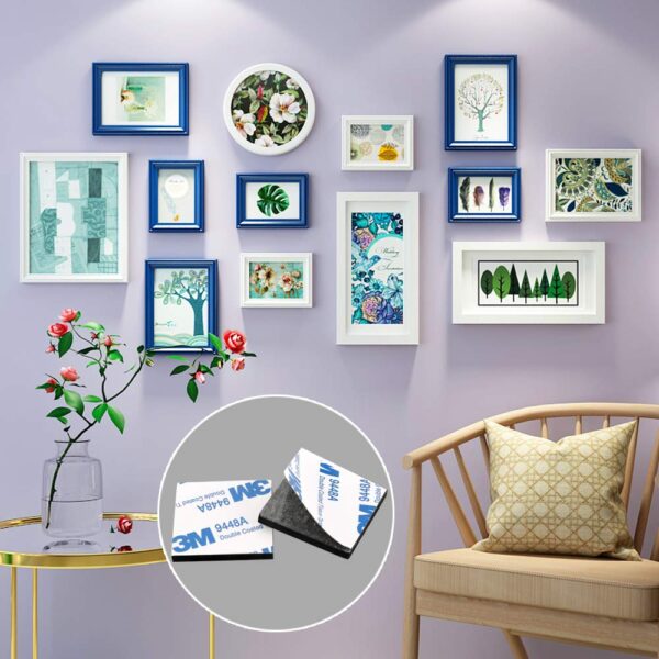 Heavy Duty Double Sided Adhasive 12 pc Pad  40mm x 40mm