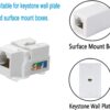 CAT6 Keystone Jack 90deg (10Pc)