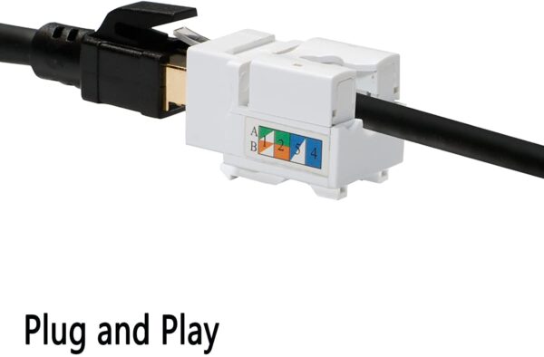 CAT6 Keystone Jack 90deg (10Pc)