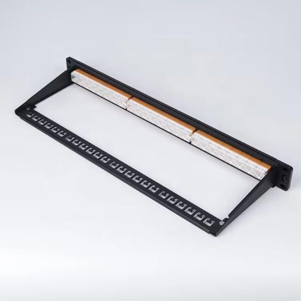 OneLink Keystone 24port Patch Panel Loaded UTP Cat6 Coupler 24pc