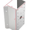 CCTV Wall Corner Mount Brackets Hikvision DS-1275ZJ PM