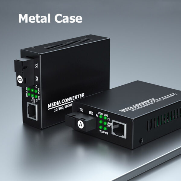 Gigabytes fiber Media Converter 20km